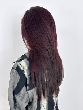 アイティー バイ アルバム 中野店(IT by ALBUM) 秋色オリーブカラーウルフレイヤーロング_ba523621