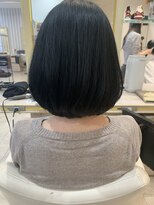 アッシュ 仙川店(Ash)&nbsp;ナチュラルボブ×前下がりボブ×ストレートボブ30代40代50代60代