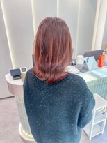 ロンド ブランシュ 錦糸町北口(Lond blanche)&nbsp;◎メルティカラーブリーチなしカラーレイヤーボブ韓国 錦糸町