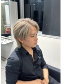 波巻きツイストスパイラルパーマ/フェザーパーマ/眉毛/メンズ