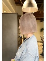 リフル 八王子(RIFULL)&nbsp;ハイライト　バレイヤージュ　ショート　レイヤー　髪質改善