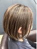 白髪ぼかしデザインカラー＋トリートメント