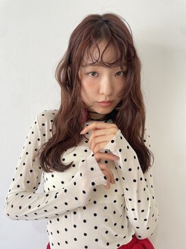 シャルムバイケンジ(Charm.by KENJE) 暖色カラー/透明感カラー/艶カラー/レッドカラー/レイヤーカット