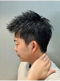 夏はサッパリ！アップバングショート☆20代/30代/ビジネスマン