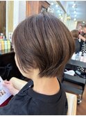 大人可愛いショートボブby ERINA
