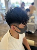 メンズツイストパーマ