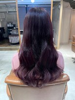 アンククロス 表参道(ANKH CROSS)&nbsp;【ビフォーアフター】エクステ/パープルブラウン