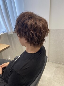 アールサロン 名駅(Rr SALON) 波巻きパーマ/ニュアンスパーマ/アッシュブラウン