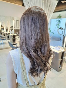 ミック ヘアアンドメイクアップ 高田店(miq Hair&Make up) モカグレージュ/くすみカラー/イルミナカラー/透明感カラー