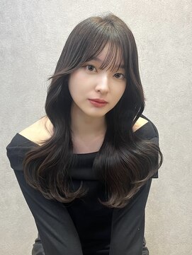 ロンド フィーユ(Lond fille) ●レイヤーカットで作る韓国くびれヘア