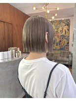 アペロ 柏(Apero)&nbsp;ハイトーンボブ/ブリーチ/ミルクティーベージュ/柏美容室