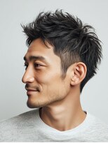 ビフィーノ リルネ フォー メン(Bifino Rilune for men)&nbsp;30代、40代に似合う爽やかショートヘア
