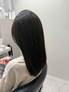 エレノア 川崎(Eleanor) 髪質改善！潤艶グレージュミディ