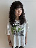 夏のハードスパイラルパーマ