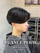 オーバー 町田店(OVER)&nbsp;ニュアンスパーマ【町田/メンズ美容室/メンズカット/眉毛】
