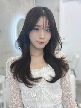 フォンズ(FONS) 透明感ダークカラー/くびれヘア/ロングレイヤー/表参道/学割