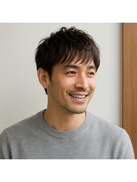 スープレックス ヘアーデザイン(SOUPREX HAIR DESIGN) 大人メンズナチュラルショート　20代 30代 40代 50代 60代