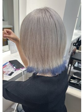 アイトーキョー 名古屋2nd(AI TOKYO) エンドカラー/ホワイト/シルバー/グレー/顔周り/[栄/矢場町]