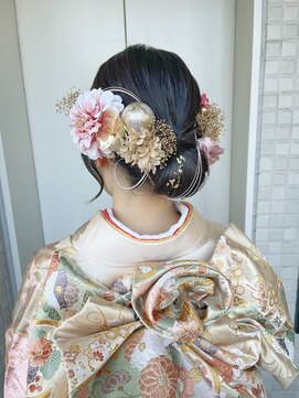 フーバイケンジ(fuu + KENJE) 【misa】成人式/卒業式/タイトシニヨン