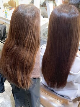 フーバイケンジ(fuu + KENJE) 【misa】sins髪質改善ストレート/ツヤ髪/酸性ストレート