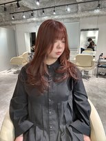 レヴリー(reverie)&nbsp;ハッシュカットレイヤーヘアブリーチなしカラー20代美髪韓国