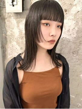 シータ(sheta) 【表参道sheta中澤】フルバング黒髪に合わせカットイメチェン