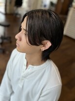 ヘアーアンドメイク ルシエル(hair&make Luxiel)&nbsp;センターパートウルフ
