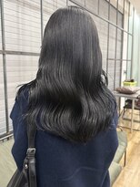 ロックス バイ マグ 松本(rocks BY MAG) ブリーチなしカラー◎透明感艶ダークグレージュ暗髪韓国風