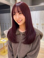 シー 野田店(she.)&nbsp;ミディアムレイヤー×髪質改善カラー