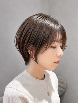 ジルバイジアン(JILL by GIEN) #丸みショート#綺麗めショート/森岡俊亮