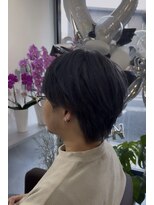 フロウ(flou)&nbsp;カット、メッシュカラー