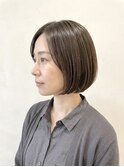 30代大人ボブ/春カラー/ミニボブ/垢抜け