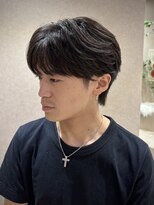 ジーニー 横浜(giinii) シースルーニュアンスパーマ/横浜/メンズカット/メンズパーマ
