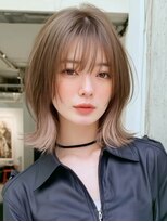 ロッソ 大橋店(Rosso) ブラウンベージュのくびれミディ【大橋】
