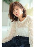 大人かわいいノームコア＆エフォートレスふんわりボブ