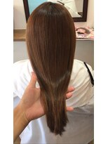ブギー バイ シェイク 本厚木店(Boogie by shake)&nbsp;【サラサラ天使の輪！】外国人風シナモンベージュ☆毛髪改善矯正