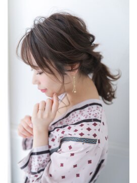 オルガ ヘアアンドメイク(Oluga hair&make) ルーズ5分アレンジ