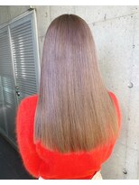 ガルボ ヘアー(garbo hair) #モテベージュ#ベージュ#ケアブリーチ#下村カラー