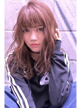 ラべリー 池袋(LOVELEY) キャラメルラテ　ヘアカラー　池袋