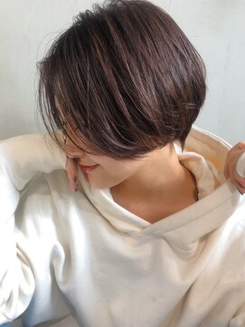 フォト 新宿(foto) グレーベージュ前髪パーマレイヤーカットダブルカラー髪質改善