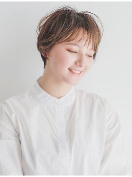 ネリー 銀座(NERIE) 似合わせカット大人かわいい前髪ふんわりショート[銀座/銀座駅]