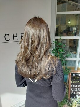 シェリー(cherie) オリーブコントラストカラー☆