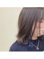 ヘアーポケットメリー(HAIR POCKET merry) イヤリングカラー×ブルー