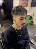 ツーブロックニュアンスマッシュクロップ