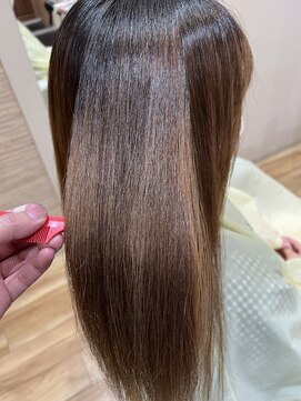 フェリエットバイビークール(feliette by Be-COOL) 【feliette】軍司博司 ブリーチされてる方への酸性ストレート♪