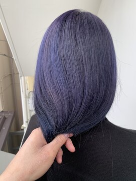 サロンドミルク 新百合ヶ丘店(salon de MiLK) ＊ブルーとパープルの狭間より生まれしカラー