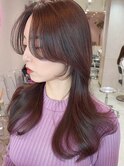 フェイスレイヤー レイヤーカット クビレイヤー 前髪