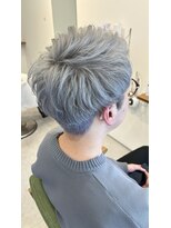 ブランチオム 宇佐店(branch homme)&nbsp;シルバーアッシュ ショートスタイル