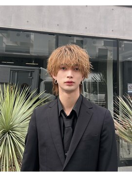 リップス 吉祥寺店 (LIPPS) ラウンドウルフ×ミルクティーベージュカラー