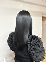 トクテ 吉祥寺(tokute) グレージュカラー/ボブウルフ/黒髪/ココアベージュ